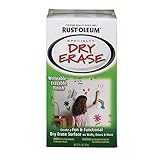 2-Pack of 16 oz Rust-Oleum 241140 White Specialty Dry Erase Paint