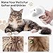 Steam Slicker Brush Pet Shedding Hair-Spray Brushes for Grooming and Desheding, Indoor Detangler for Cats and Dogs,4 in 1, Suitable for Long and Short-Haired, Effectively Removes Loose Fur (White)