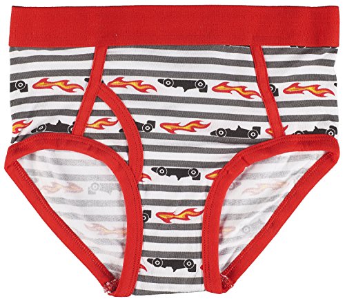 Trimfit Boys Cotton/Spandex Tagless Colorful Briefs 5-Pack Kids Underwear4