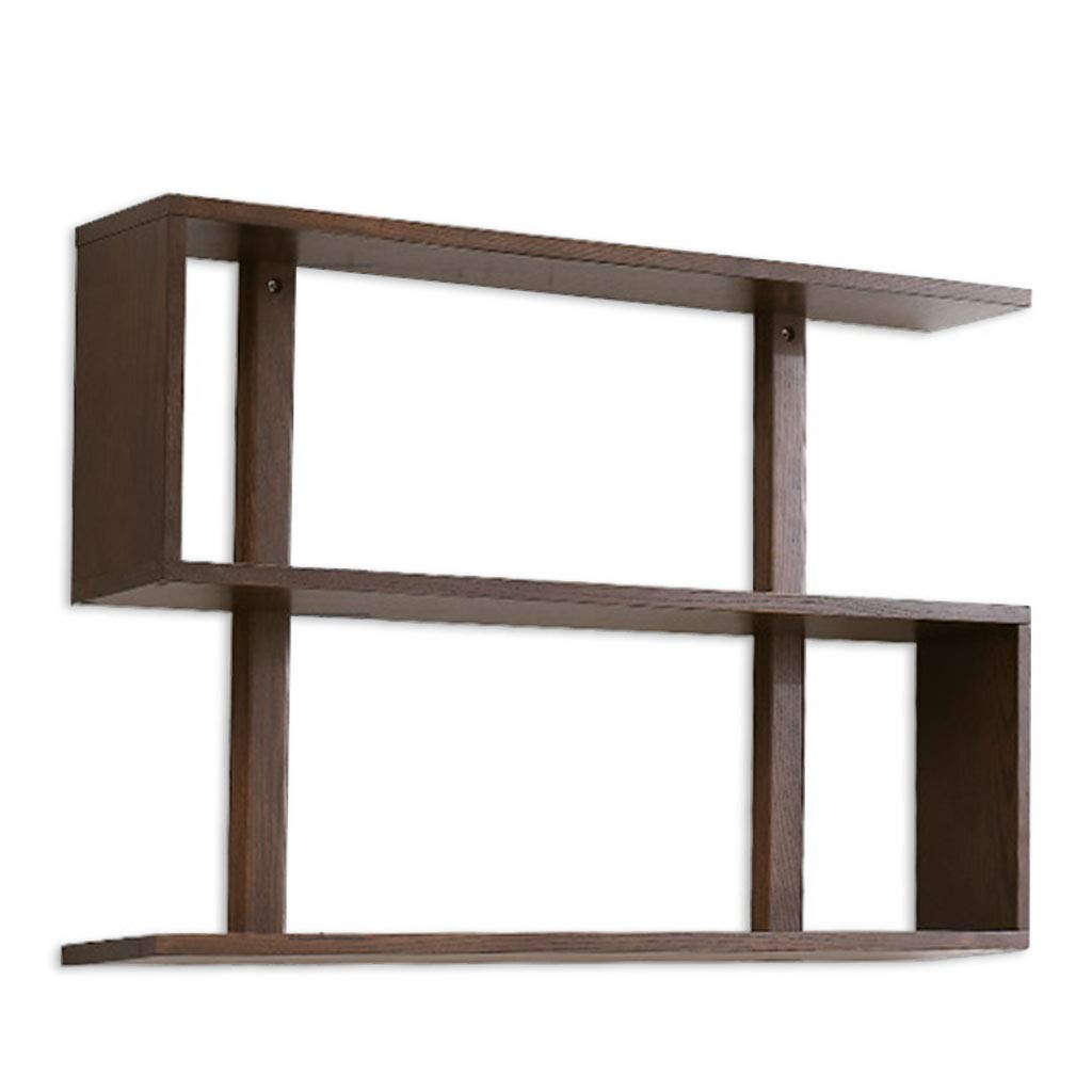 Estante Flotante de Madera Montado en La Pared, Moderno S, Protección del Medio Ambiente Y La Salud, Alta Carga, Estante de Almacenamiento en La Sala de Estar,Dormitorio,Restauran