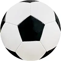 Bola Futebol Campo Clássica Costurada Preto E Branco