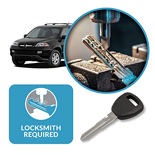 Keyless2Go Replacement for New Uncut Transponder Ignition ID 13 Chip Car Key HD106 (2 Pack)