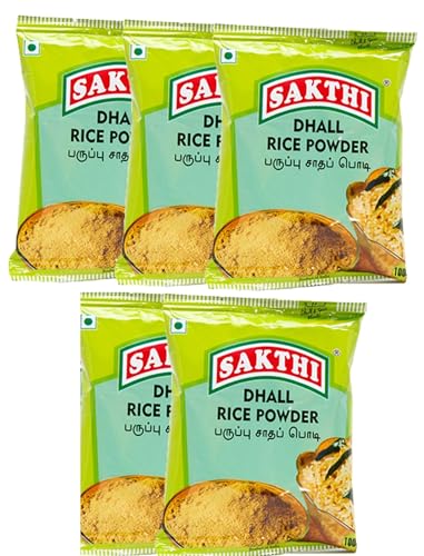 Image of SAKTHI Masala Dhall Rice Powder 100gm - Pack of 5 - Sakthi Paruppu Satha Padi