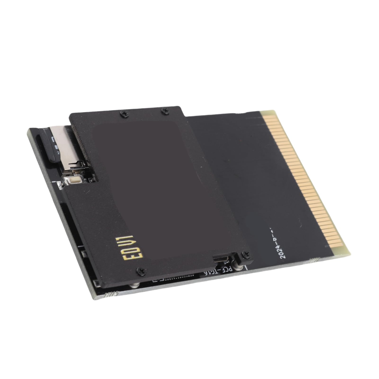 KIMISS Tarjeta de cartucho de juego 1000 en 1 para motor de PC, para consola TurboGrafx 16, cartucho de flash de tablero negro dorado, soporte para varios juegos