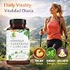 Moringa, Guanabana & Curcuma (Moringa, Soursop, Turmeric) 90 Capsules 1500 mg per Serving Powerful Blend of 100% Natural Premium Ingredients, Vegetable, cultivada organicamente |organically Grown
