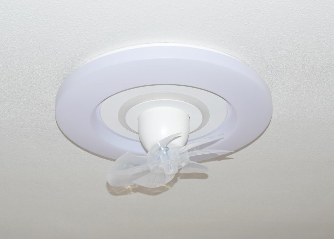 Ventilatore Da Soffitto BEL AIR HOME Con Luce LED 80W – Motore DC, 4 Velocità, Telecomando, Luce Regolabile 3000K-6500K, Funzione Inversa Invernale.
