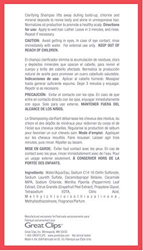 Great Clips Solutions Clarifying Shampoo 10Oz | Removes Build-Up | For All Hair Types | Great For Swimmers #TOP6