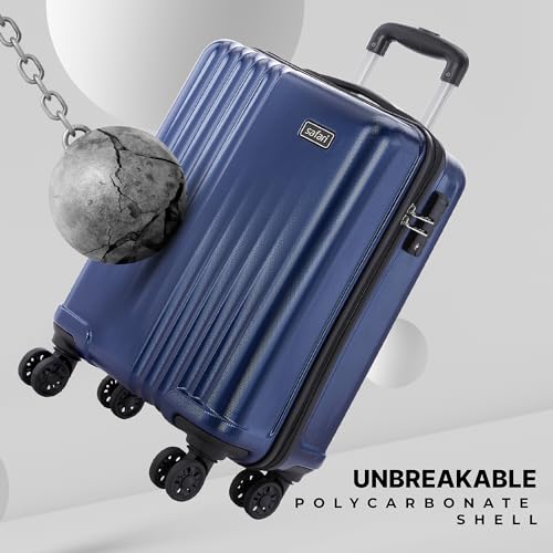 Image of Safari Ryder Hard Luggage - Midnight Blue
