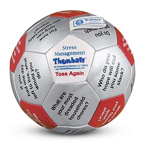 Image of Trainers Warehouse 6 inch Thumball Collection, 32 Prompts for Conversation, Team Building, Relationship and Training