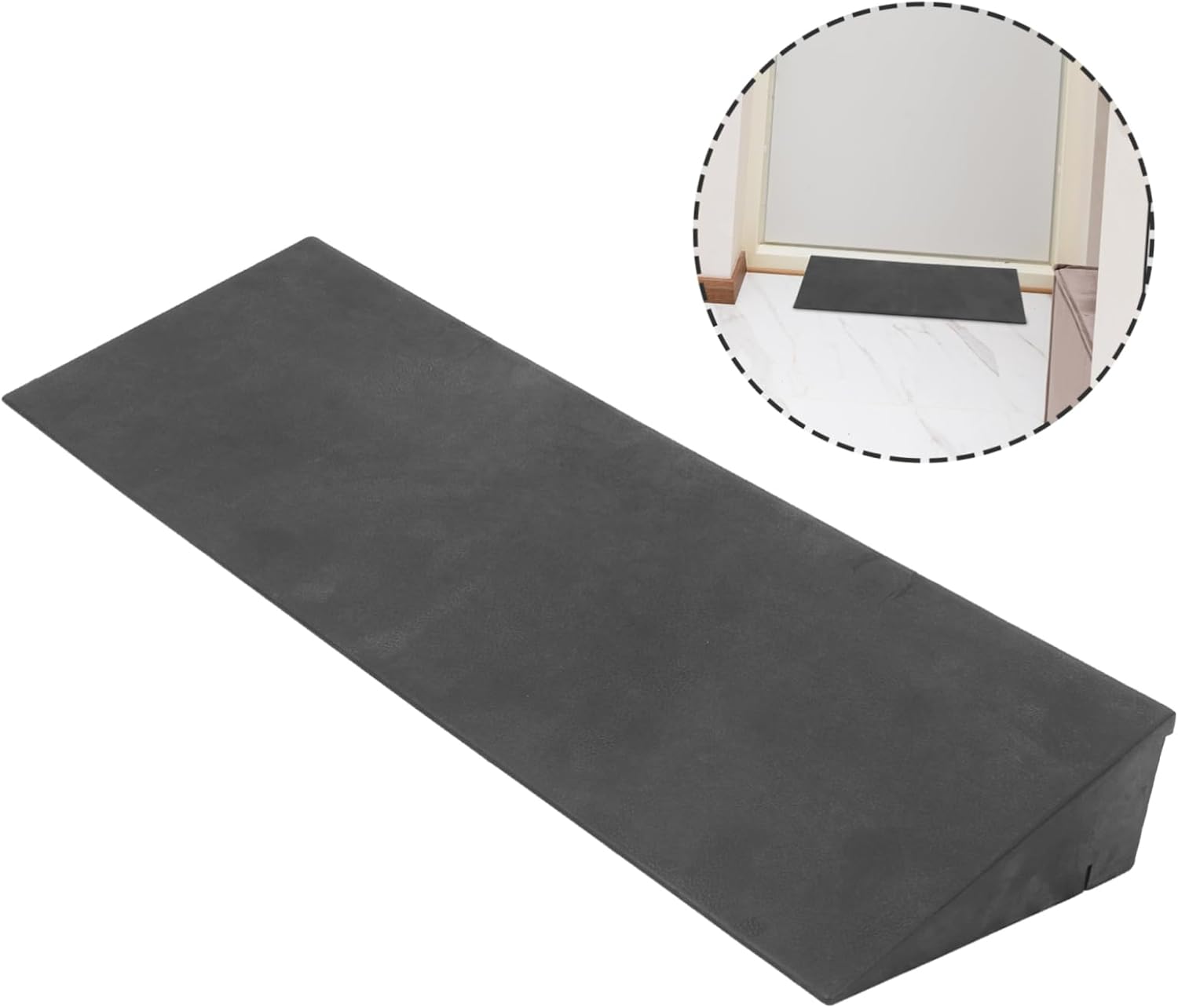 Sweeping Robot Climbing Mat Transition Ramp Nonslip Mobility Assistance Ramps for Home Entrance Rv Cuttable for