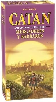 Devir Catan Mercaderes Y Barbarians Expansion 5-6 Players - En Espanol