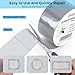Secopad Grey Window Screen Repair Tape, 2IN X 30FT (360IN) Screen Repair Kit for Windows or Doors, Strong Adhesive Patch Kit Fiberglass Mesh Tape