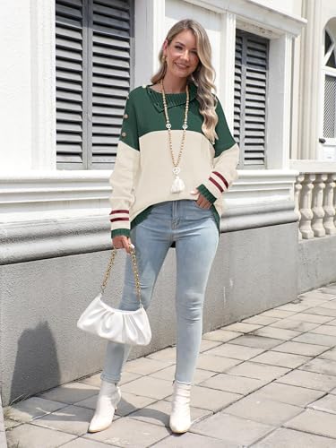 Image of Sweater for Women Winter Turtleneck Long Sleeve Pullover Tops Casual Oversized Knitted Sweaters