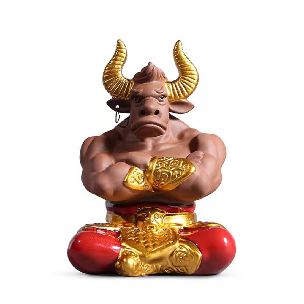 Amazon.co.jp: 牛魔王 きゅうまおう 勢が強い 悪魔 妖怪 西遊記 置物