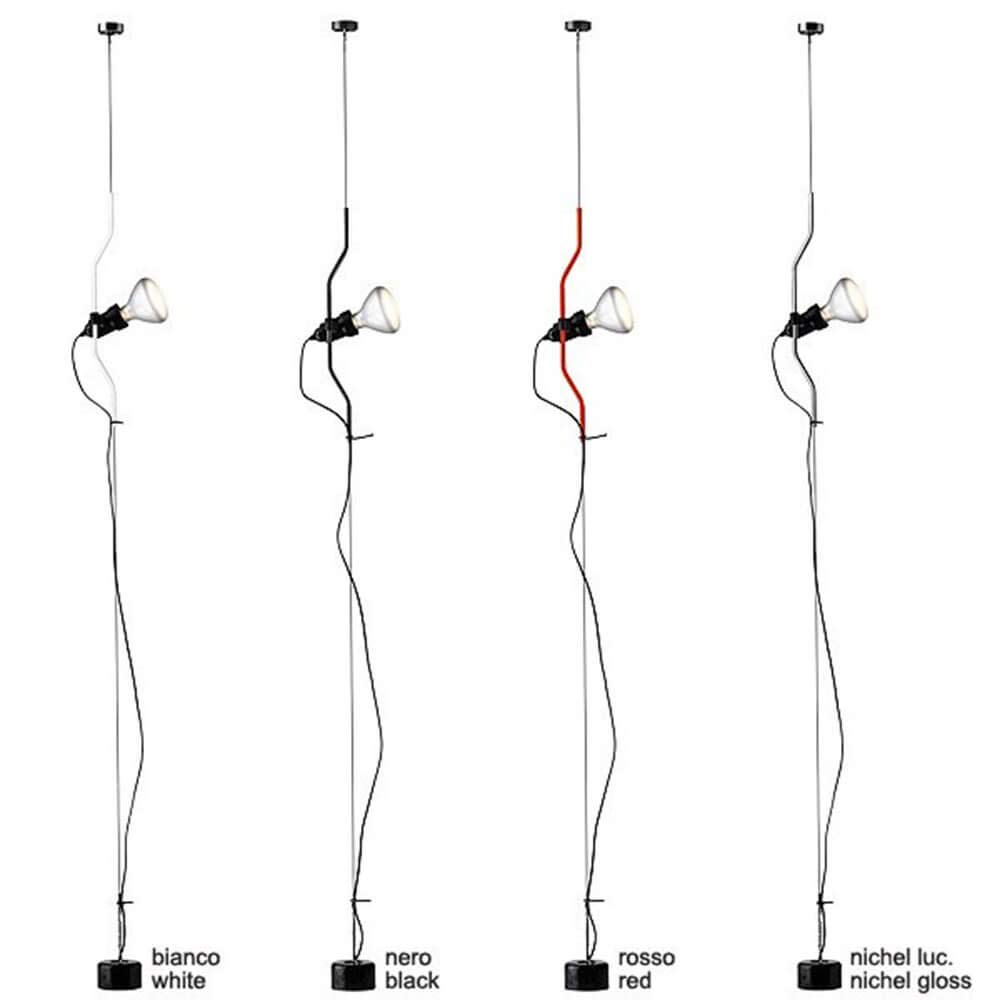 Flos Parentesi Dimmerabile lampada da terra bianco