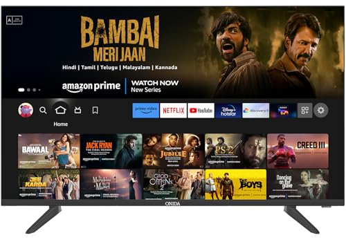 Image of Onida 108 cm (43 inches) 4K Ultra HD Smart LED Fire TV 43UIF (Black)