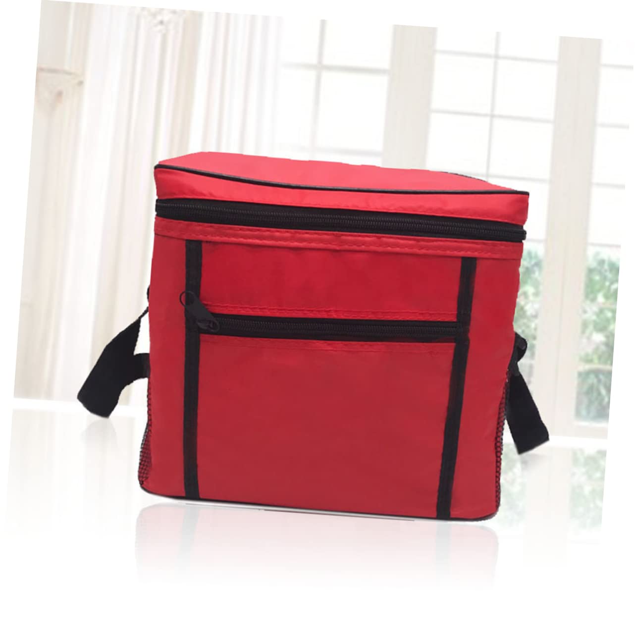 1 confezione da 1 borsa per la spesa, borsa per il pranzo, pieghevole, per la spesa, termica, per alimenti, isolata, per alimenti caldi e freddi, borsa da picnic, borsa da picnic, borsa da picnic, c