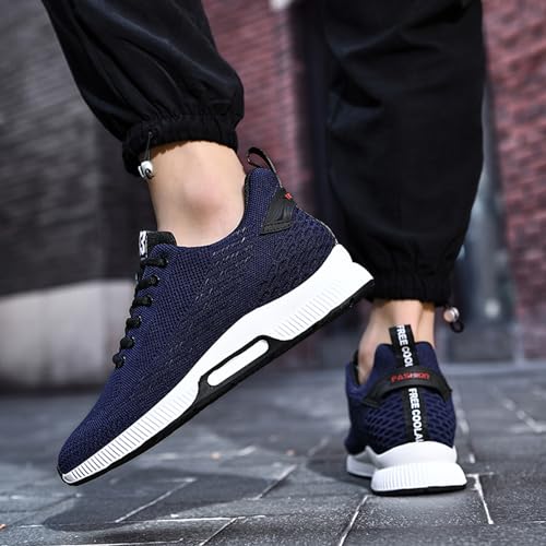 Image of BMINFEE Men's Invisible Height Increasing Elevator Shoes Lightweight Sport Shoes Height-Boosting Breathable Lace up Sneakers 2.4 Inches