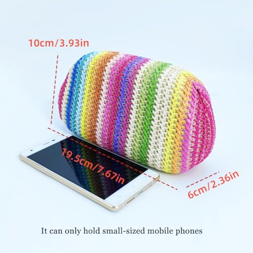 Image of CUXVA Colorful Clutch Purses for Women Chic Straw Evening Bag Formal PU Leather Purse Designer Handbags for Wedding Party Prom