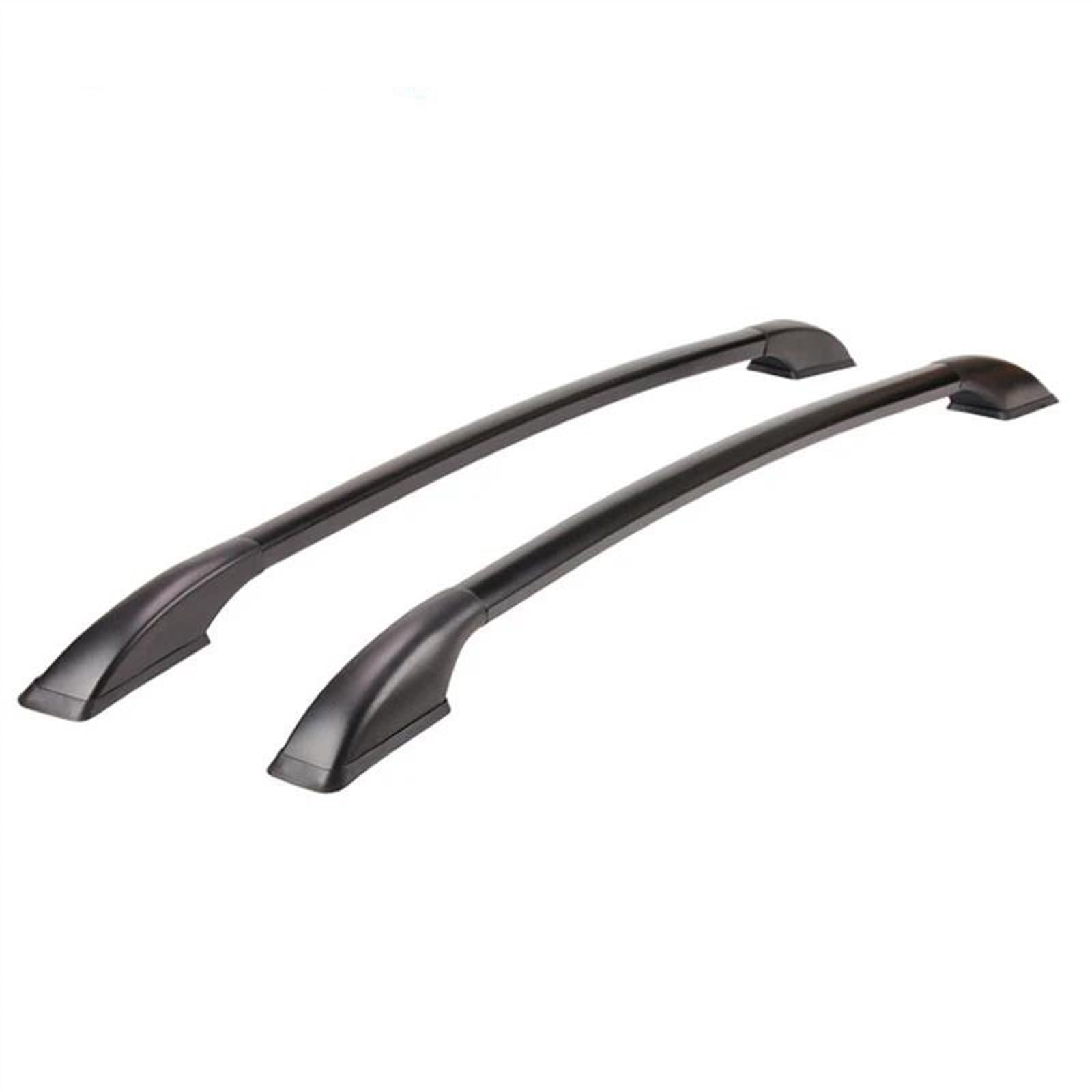 Rails de toit en alliage d'aluminium design argent pour auto - 8