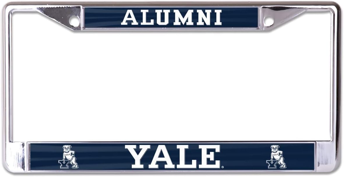YALE ALUMNI in Blue Photo License Plate Frame