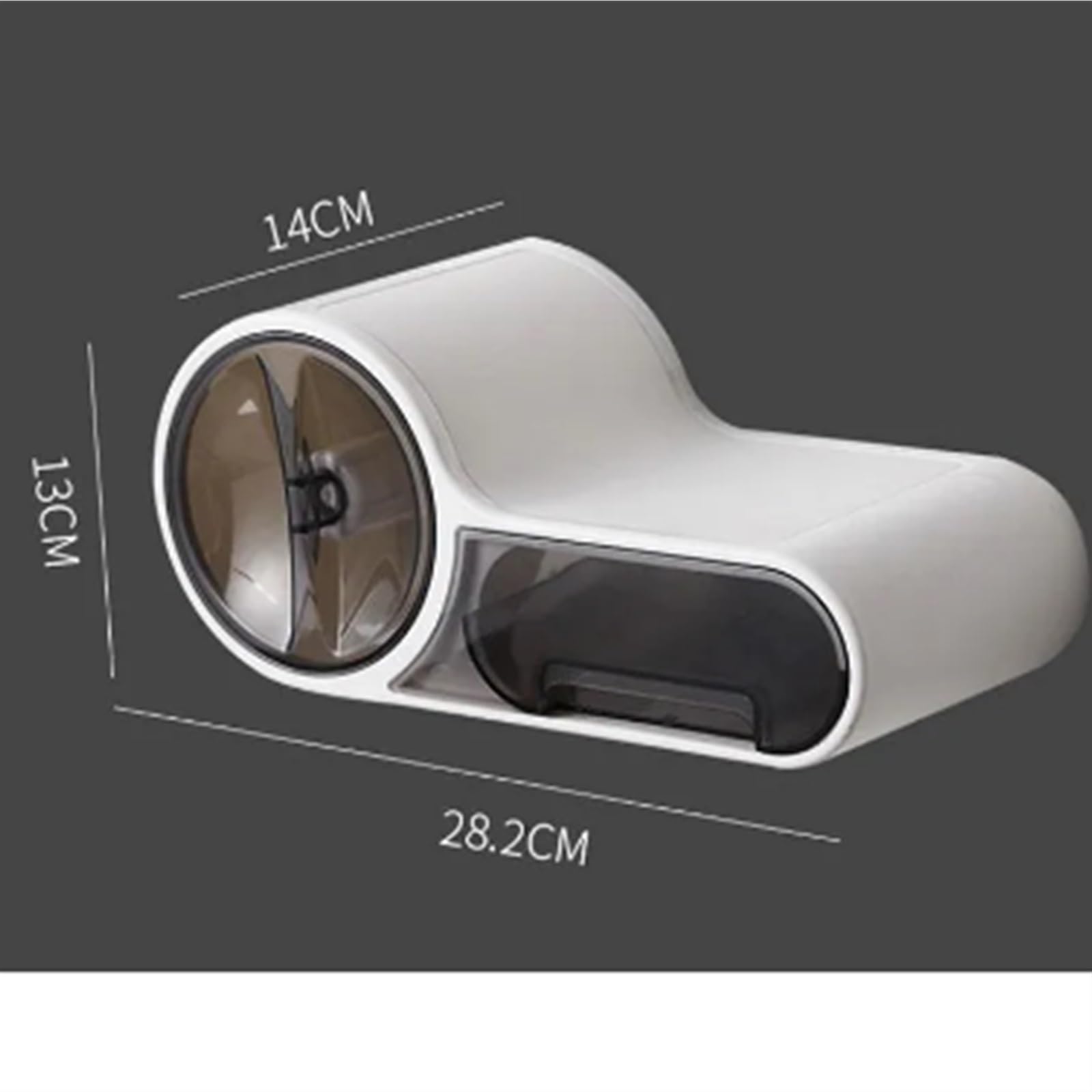 Portarrollos de Papel higiénico, Portarrollos de Papel higiénico con cajón de Almacenamiento, Adhesivo para Montaje en Pared, Estante pequeño para baño, Soporte para Papel higiénico