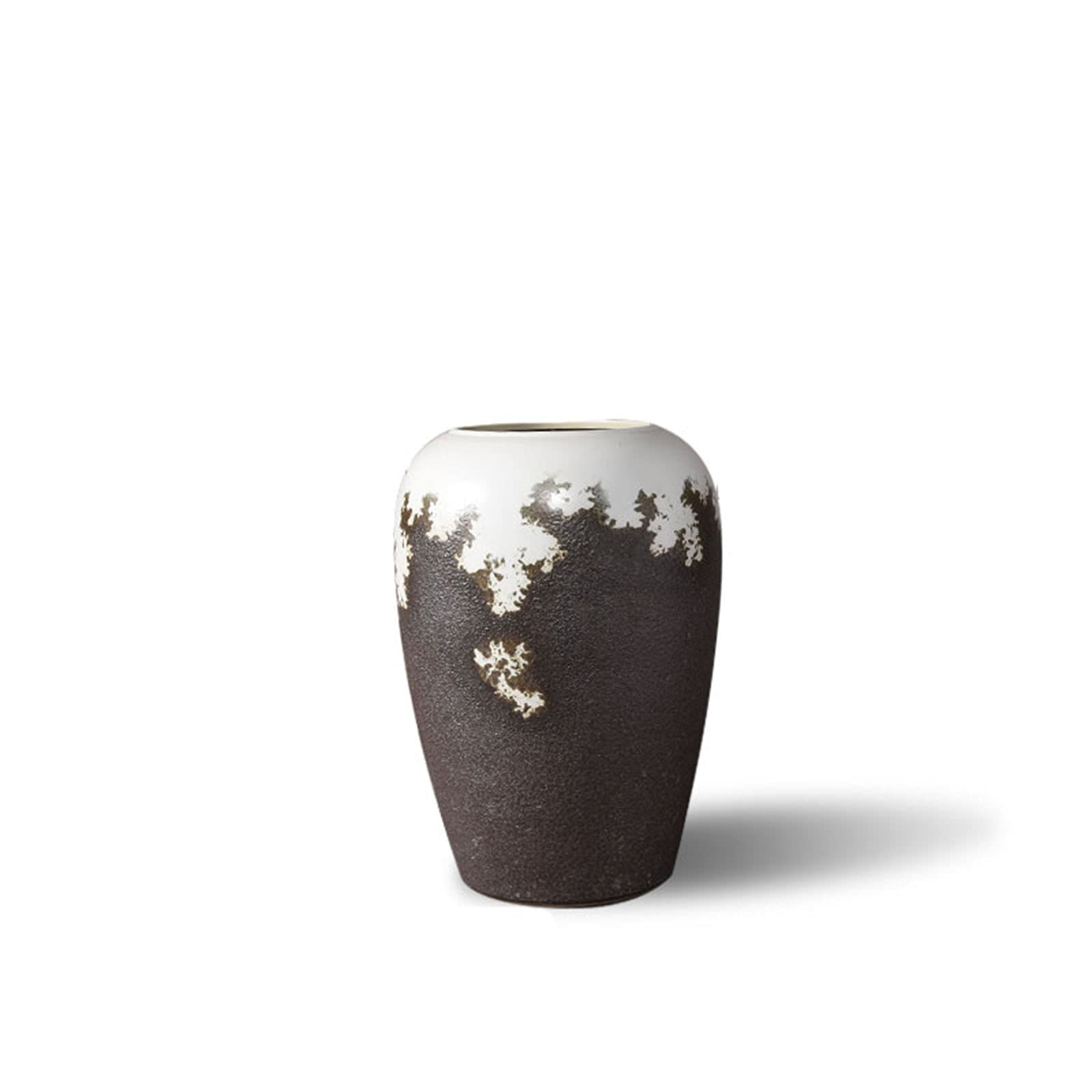 asdchZen Indoor Gardening Floor-Standing Vase In The Living Room, Hotel Lobby Decorative Vase Hotel Villa Corridor Corner Decorative Vase