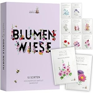 Gentle North Blumenwiese Samen Set SAM-1000 10 Sorten