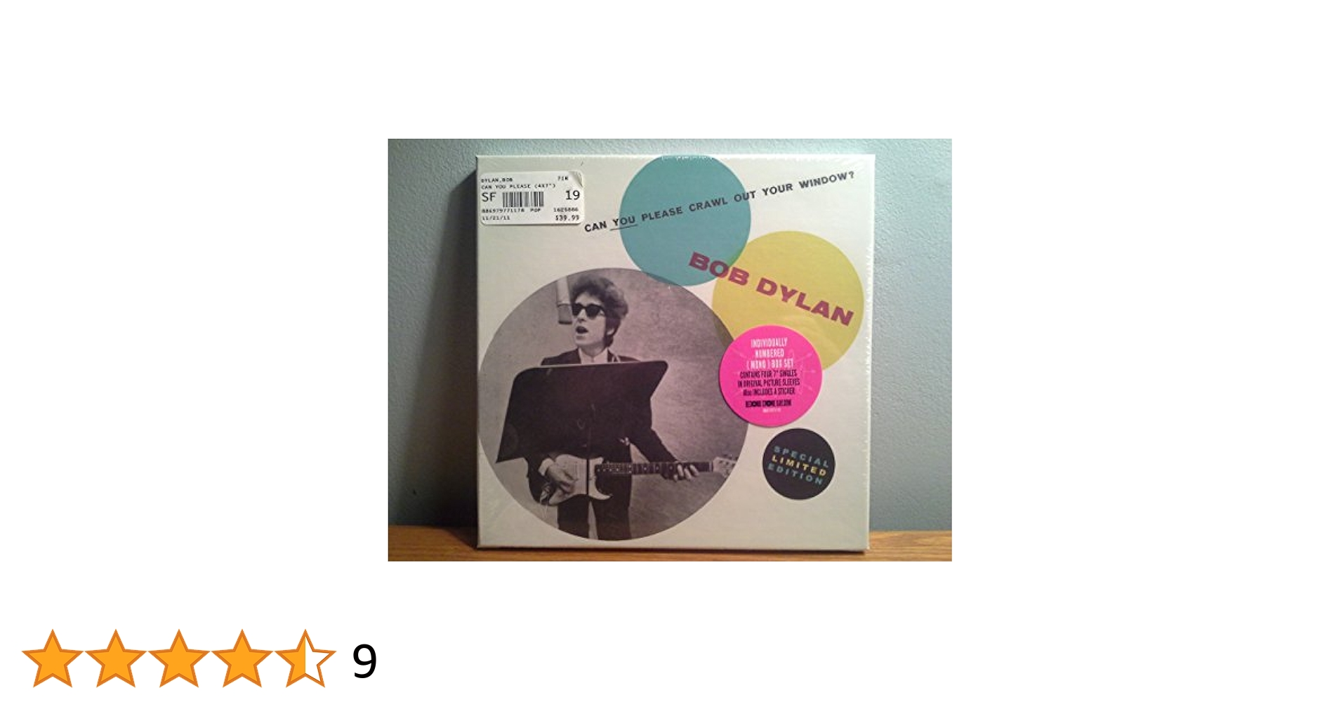 その他 LP Can You Please Crawl Out Your Window? Bob Dylan – Can You Please Crawl Out Your Window? – Box Set