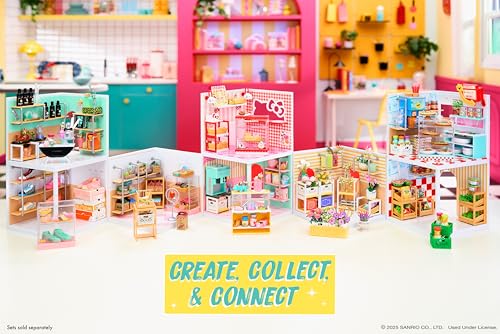 MGA's Miniverse Make It Mini Spaces Hello Kitty, Building Set, Customize, DIY Crafts, Rooms, Hobby, Collectors, Display, Gifts, 8+ - image 7