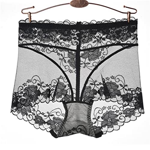 Culottes transparentes dentelle taille haute : sublimez vos courbes sans gêne - 5