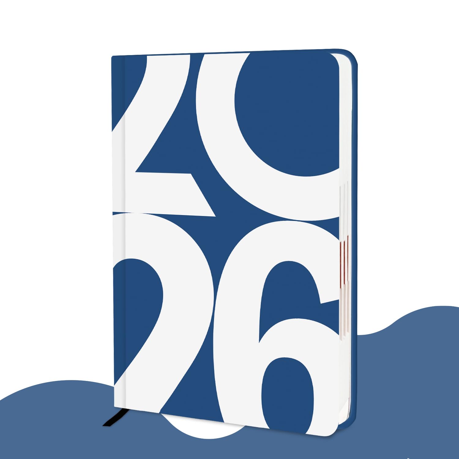 ALDIVO Paper Cover Hard Bound New Year Diary 2026 | A5 Size 365 Days Daily Planner Diary with Dates and Month Cut Index For Office, Student & Corporate (AD611)-image-16