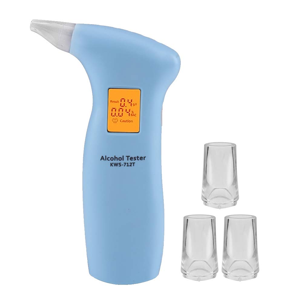 Éthylotest Portable Haute Précision – Alcootest Numérique LCD Rechargeable USB – Détecteur D’Alcool Fiable Pour Conduite Sécurisée