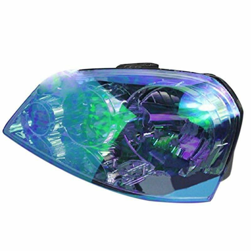 Pellicola Adesiva CAMALEONTE BLU Per Fari Fanali Auto Moto - Foto 13