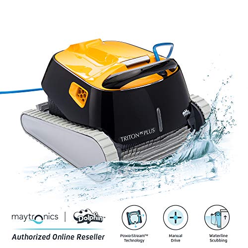 DOLPHIN Triton PS Plus Robotic Pool Cleaner with Bluetooth Capabilities Pool Cleaning, Ideal