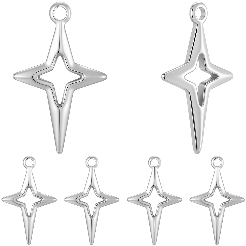 Breloques Étoiles de Joaillerie Idée Cadeau Anniversaire et Fêtes DIY