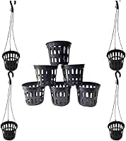 Kit 20 Vasos Vazados P/Plantas Orquídeas Pote 15+20 Hastes