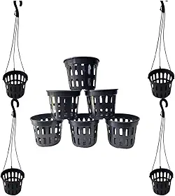 Kit 20 Vasos Vazados P/Plantas Orquídeas Pote 15+20 Hastes