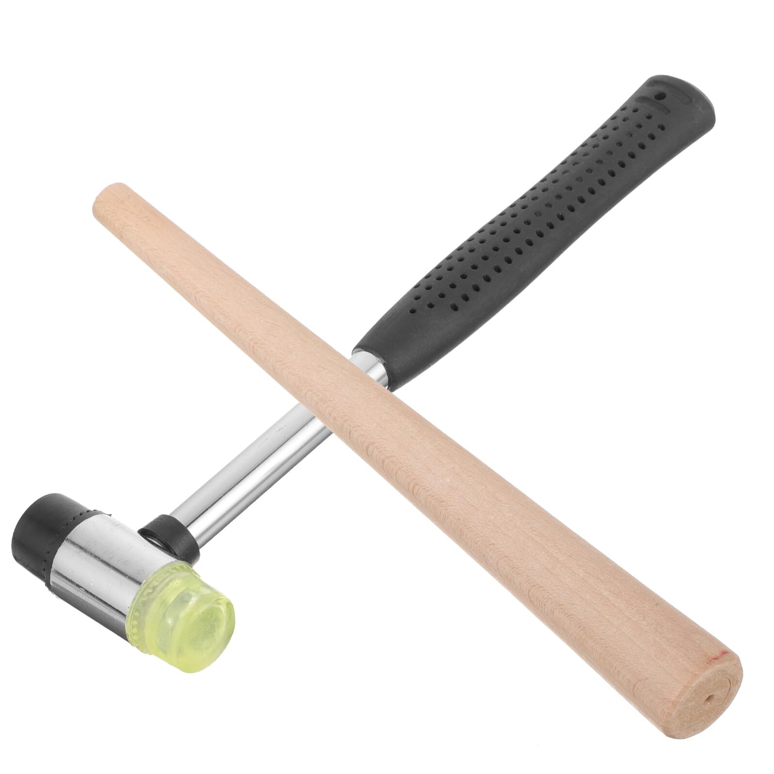 Alipis Martillo de Goma Ligero en para Juego de Mandriles para Anillos Ajustador de Anillo Portátil y Herramienta Compacta de Madera y Metal Reparación y DIY Joyería