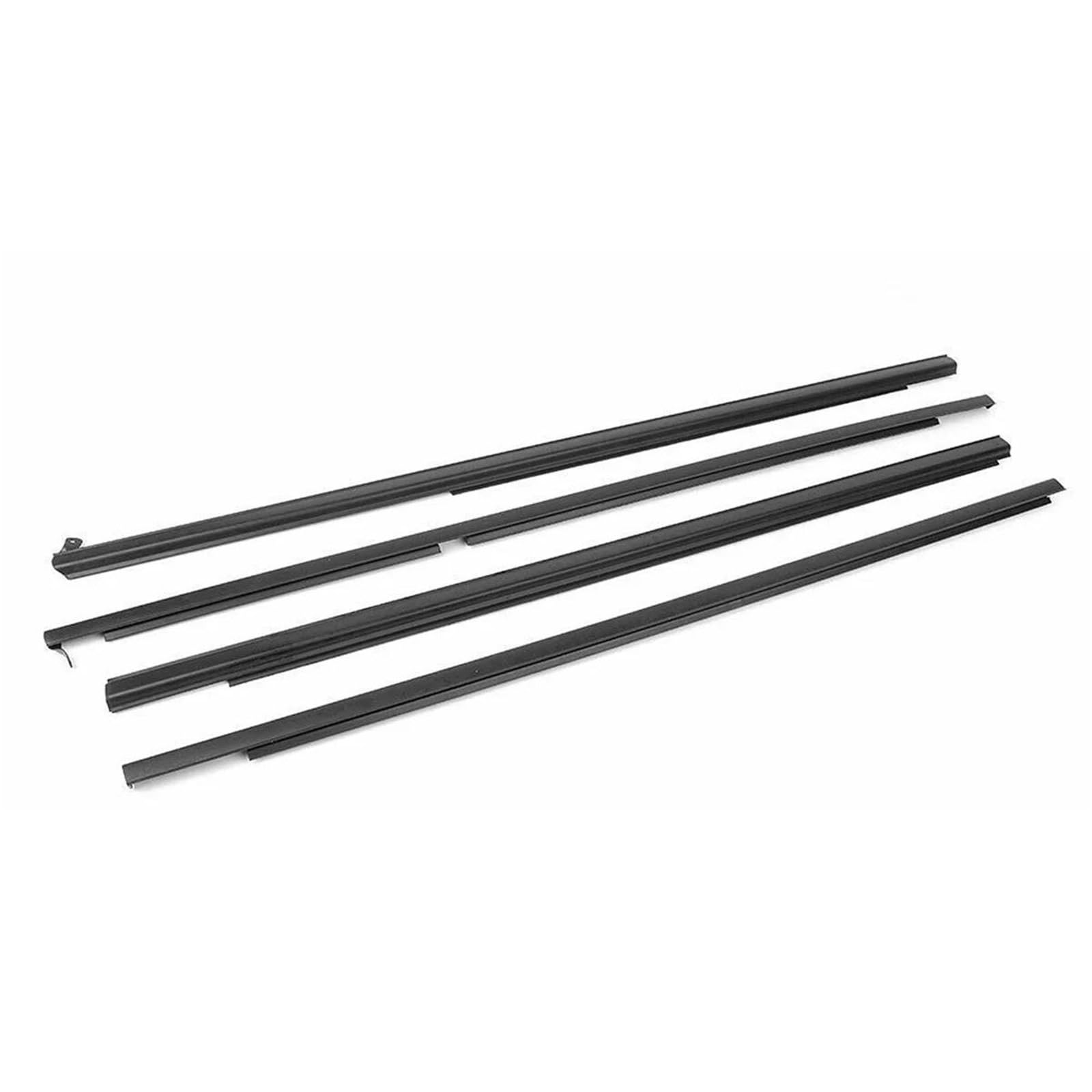 Hlwxmdz One Color For Mitsubishi For Montero For Pajero 2Th V31 V32 V33 V34 V36 V43 V44 V45 V46 1990-2003 4Pcs Car Outer Door Windows Weatherstrip Car Window Seals