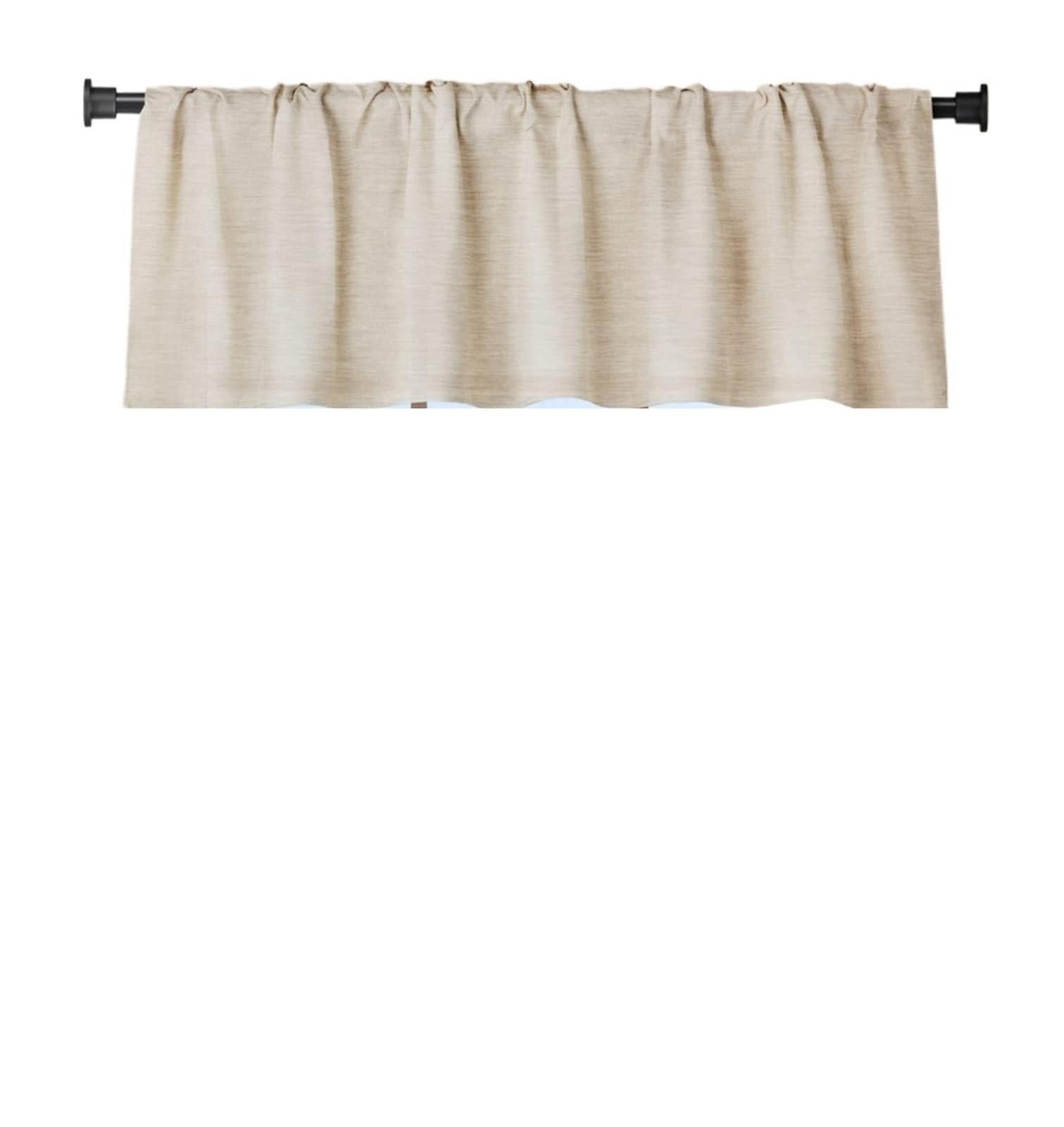 AIQIJOHI Short Curtains Short Curtains Plaid Window Valance Farmhouse Decor Rod Pocket Valances For Kitchen Living Room(Color 5,152Wx45H (cm))