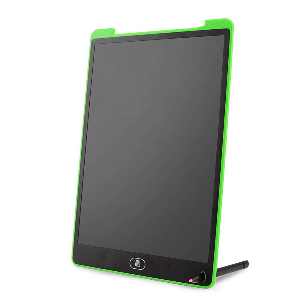 NCWriting Tablet LCD Electronic Message Board 12 Ih Electronic Digital Drawing Pad with One Erase Button Saving Papers And Pens for Kids,B