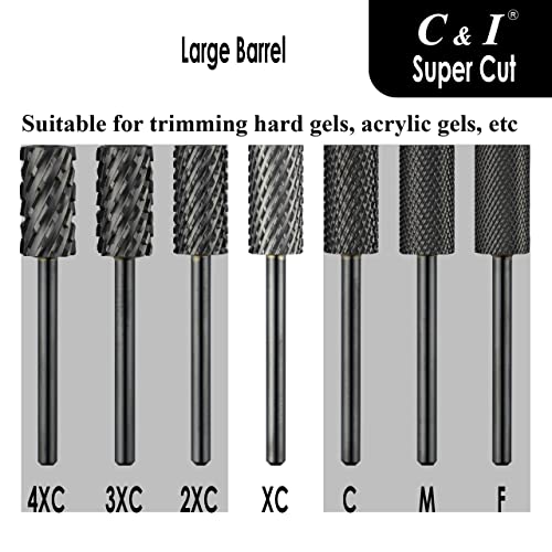Punta para taladro de uñas perforador Extra Coarse miniatura 6