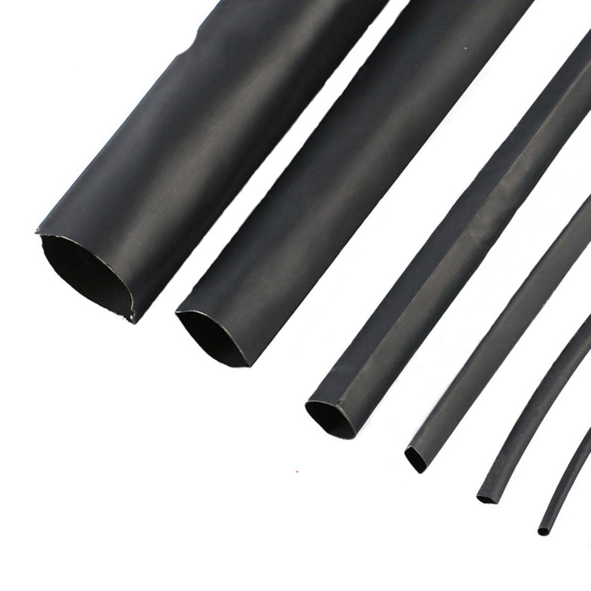 Tubo Termoretraibile Da 4 Piedi USA Tubo Termoretraibile 3M FP-301 Nero - 1 Pollice X 4 Piedi, Rapporto 2:1, Fatto In USA Tubo Termoretraibile Professionale 3M USA - Foto 8