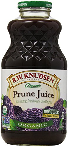 R.W. Knudsen Organic Just Prune Juice, 32 Ounces (Packaging May Vary)