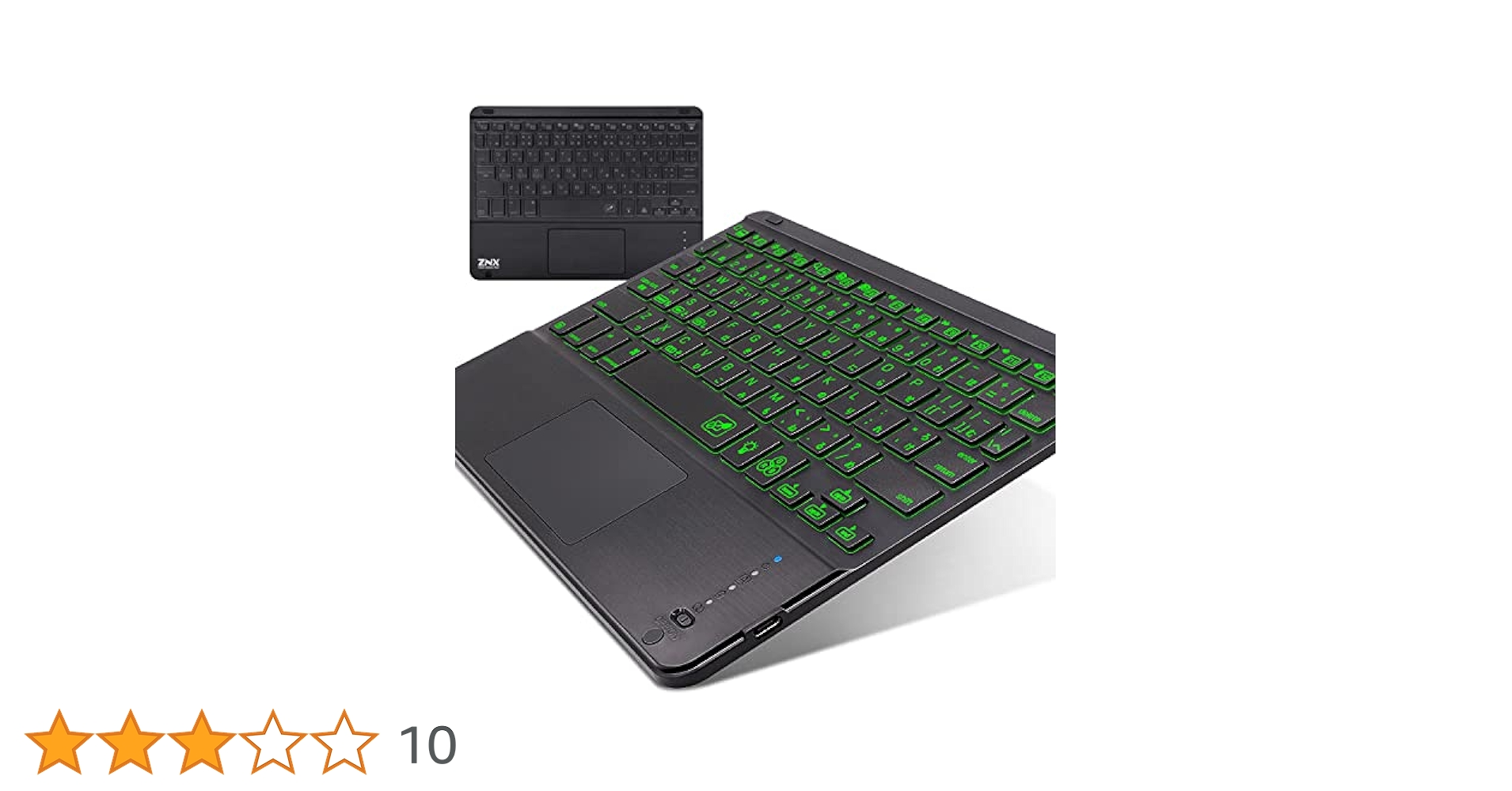 Amazon | ワイヤレス キーボード LED バックライト 搭載