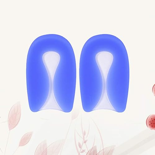 Miniatura 8 de EXCEART Talones de gel insertos plantares Slicone Almohadillas antideslizantes para talón, almohadillas para espolones óseos, protectores de