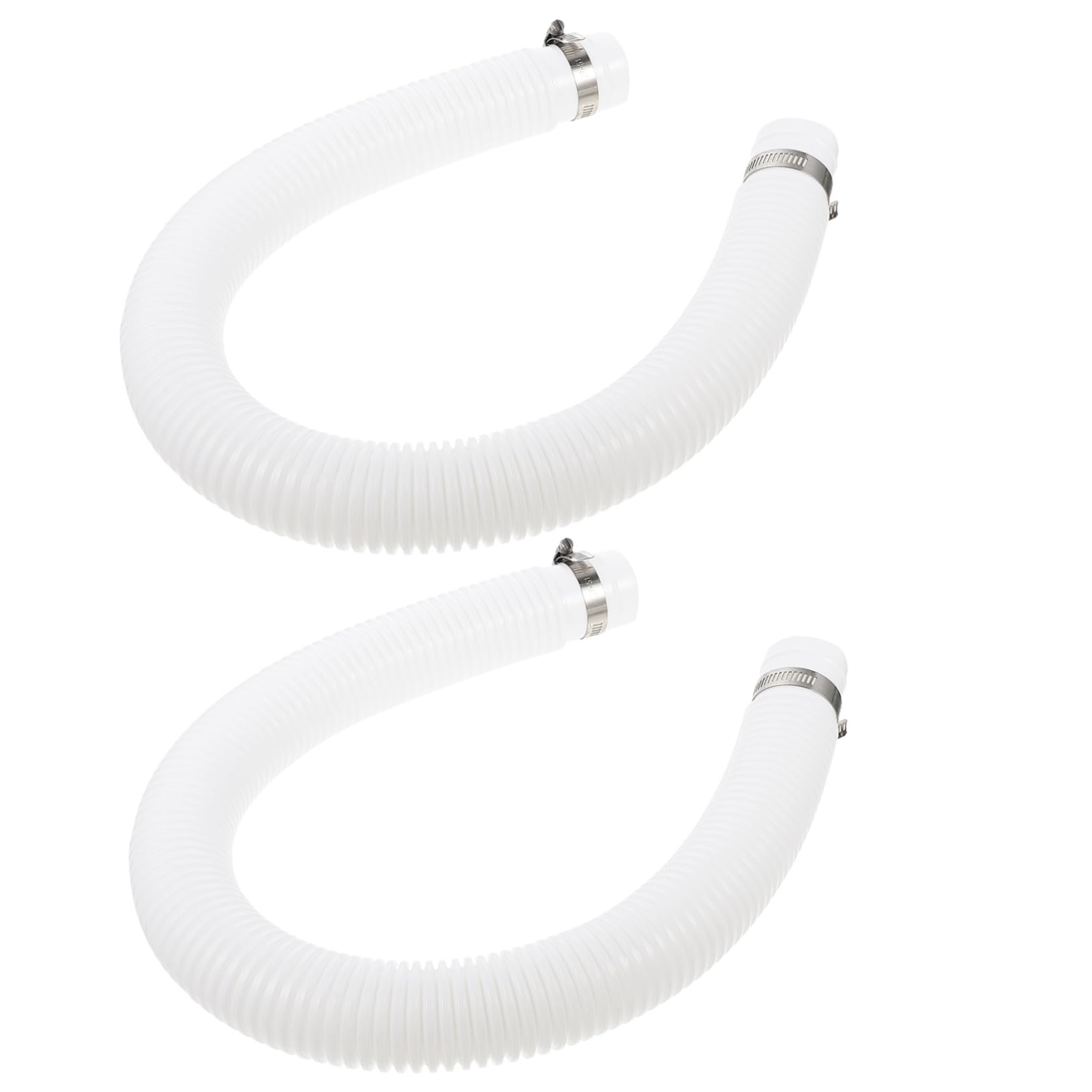 Schwimmbadpumpenschlauch Ersatz für Filterpumpe, Flexibel, Weiß