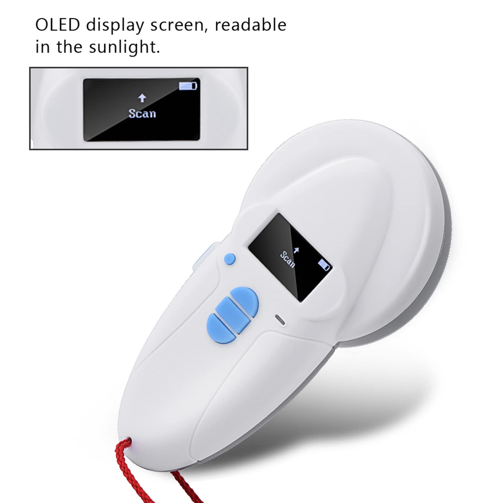 Scanner per Animali Domestici, Supporto per Sette Lingue Pet Reader Materiale Premium Design Professionale per PC