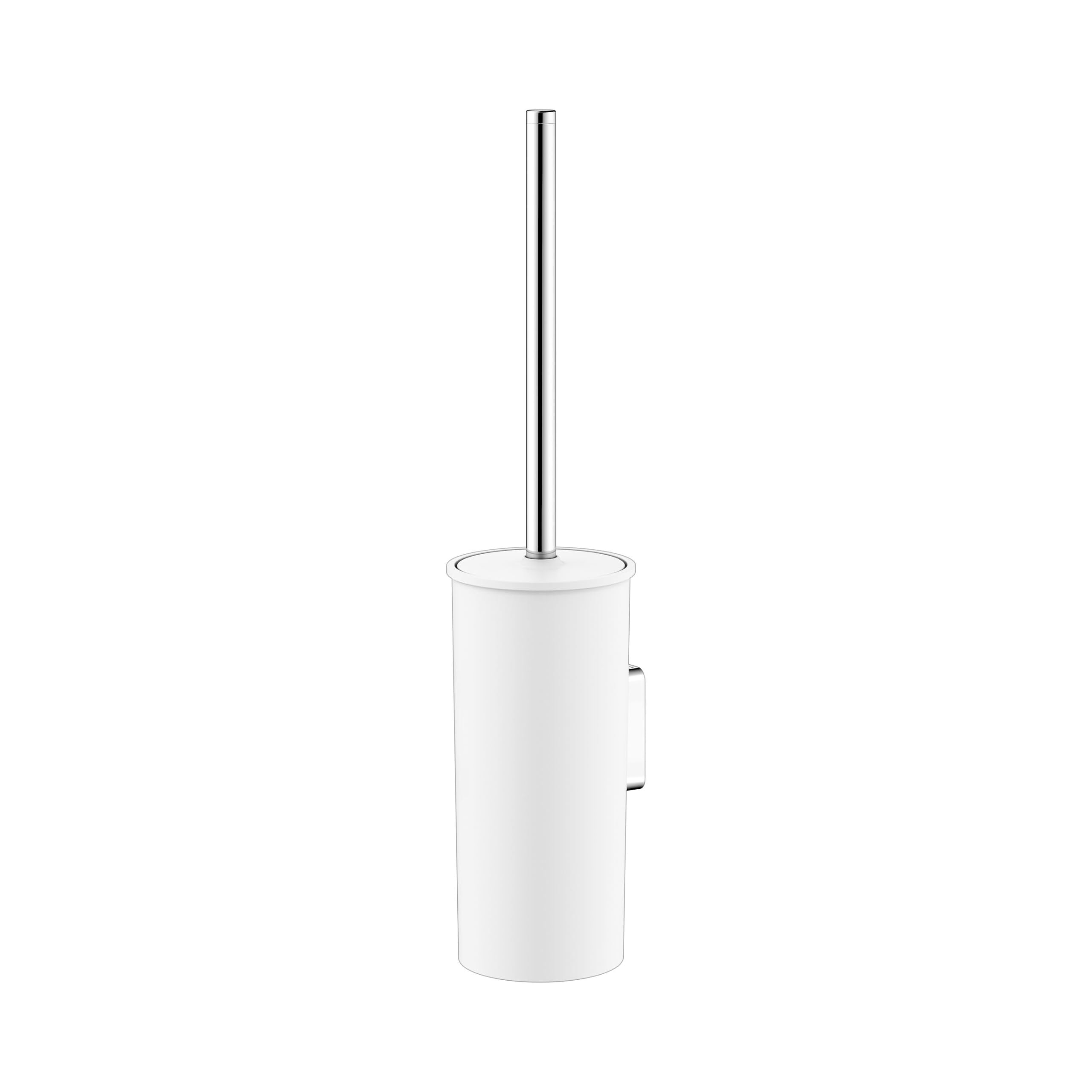 Keuco 12764010100 Moll Toilettenbürstengarnitur, chrom / weiß